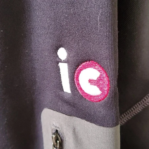 Marmot black gray 1/4 zip pullover size L - Picture 7 of 14